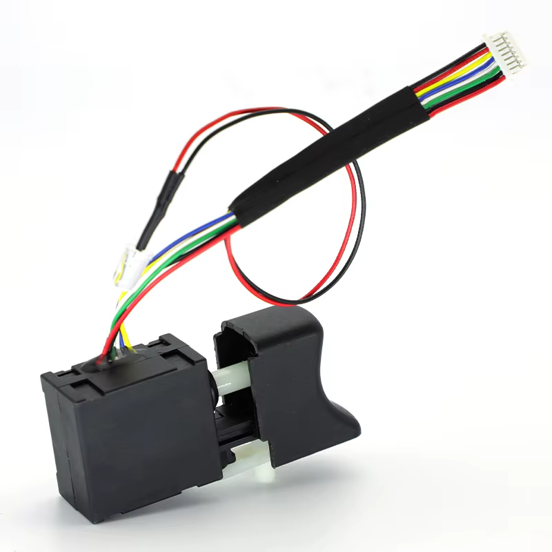 Interrupteur de vitesse de perceuse sans fil 7.2V-24V, pour clé électrique 2106/161/169, interrupteu