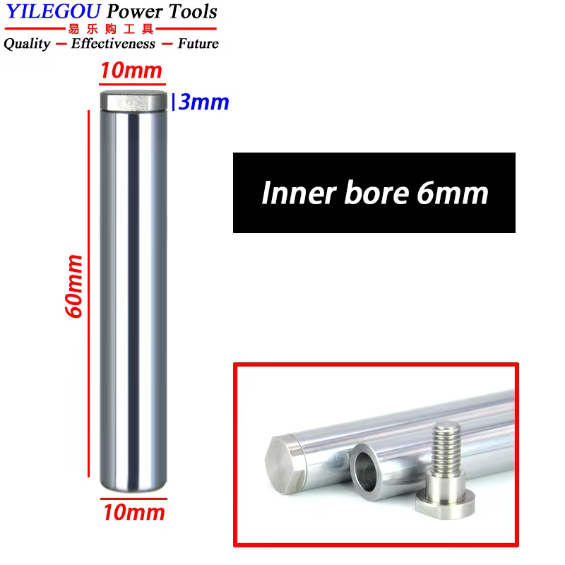 Arbre de fraisage. Alésage intérieur 6, 8, 10, 13, 16, 22, 25,4, 27, 32 mm Lames de scie à fraisage 