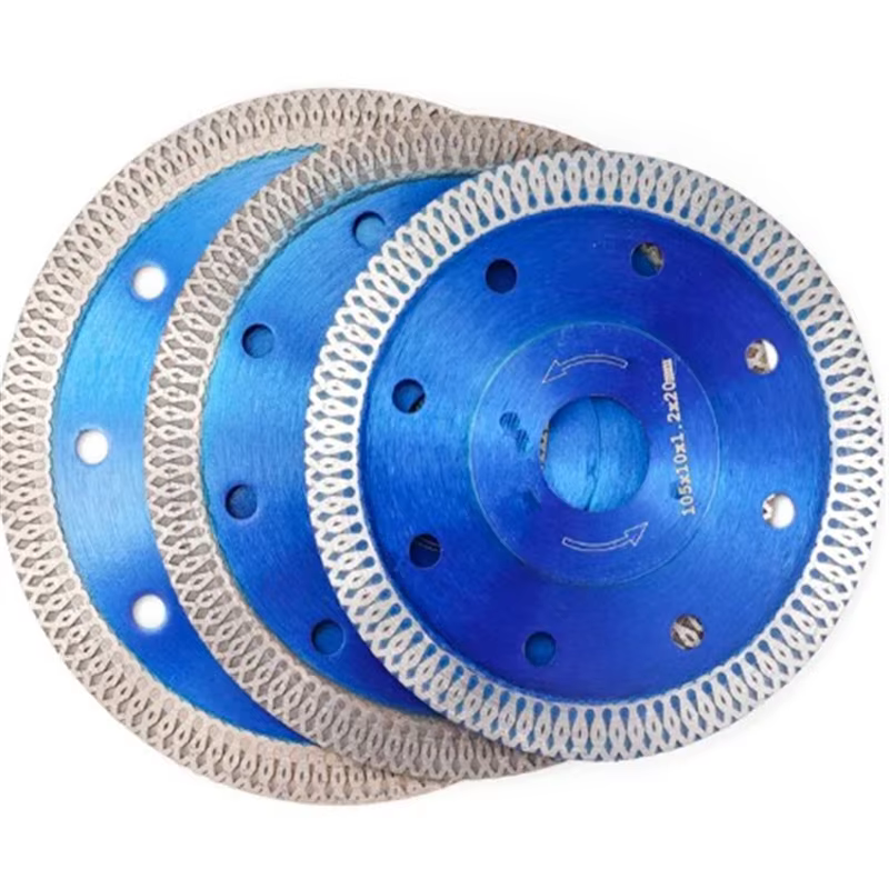 Lame de scie diamantée pour carreaux de porcelaine, céramique, granit, marbre, outils électriques, l