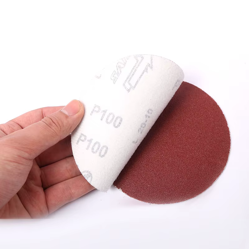 Jeu de papier abrasif 125mm, 5 pouces, grille 40-60-80-120-2000, métal poli, outils abrasifs pour le