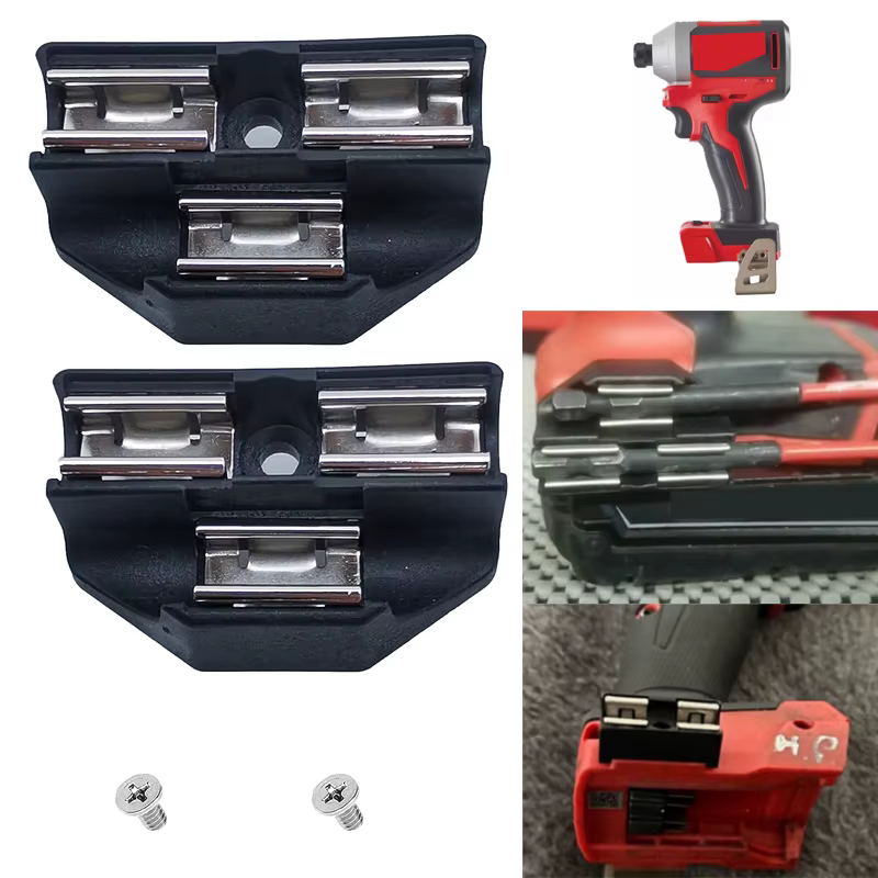 Pour Makita/Dewalt/Milwaukee porte-embout crochet double porte-embout pour accessoires d'outils élec
