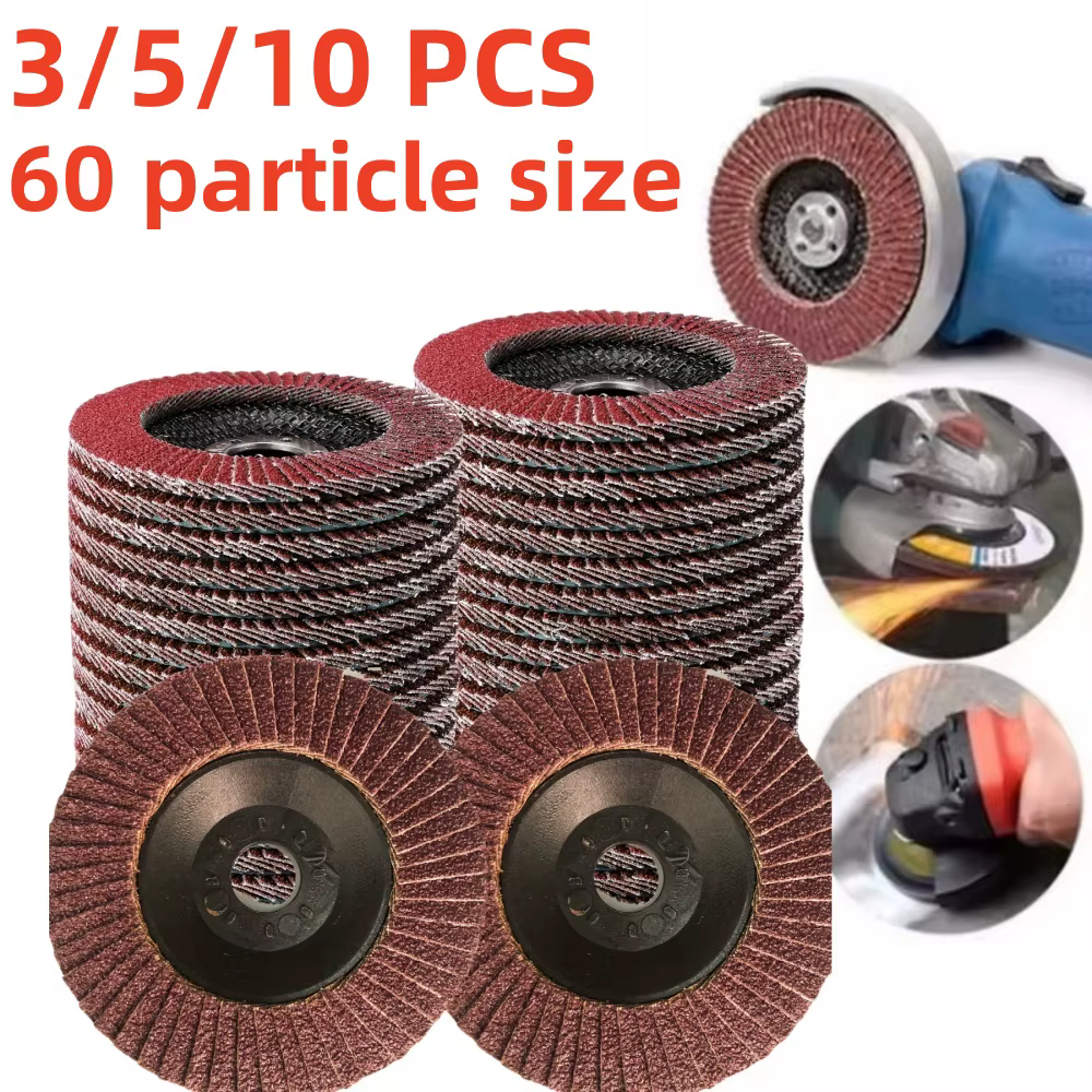 3/5/10 pièces disque plat 4 pouces 100mm meule coupe acier au carbone pour meuleuse d'angle sable hu