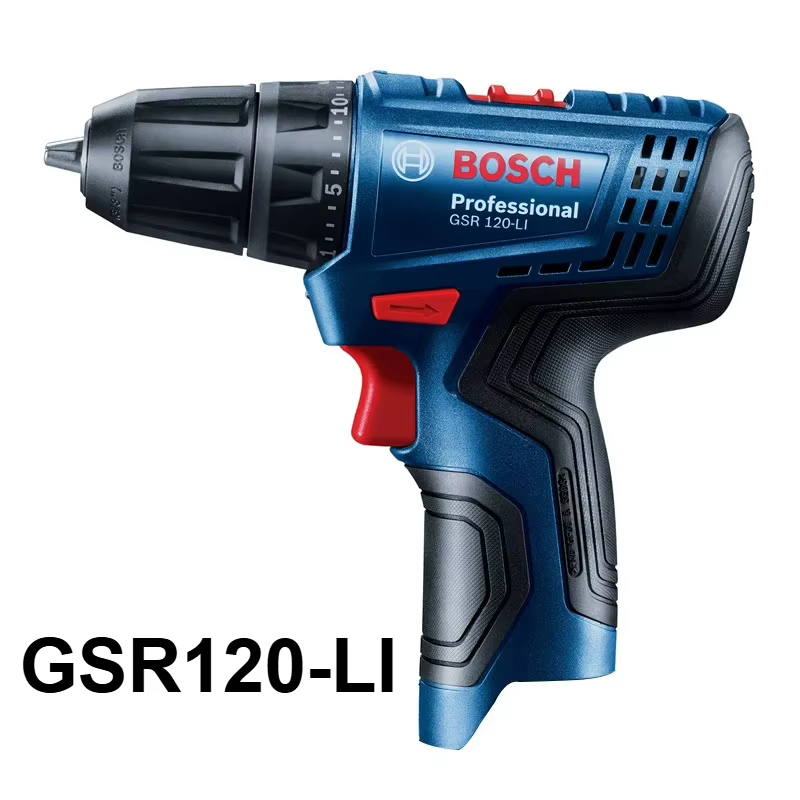 Perceuse-visseuse sans fil Bosch GSR 120-LI 12V, 2 vitesses, 30 Nm, tournevis électrique professionn