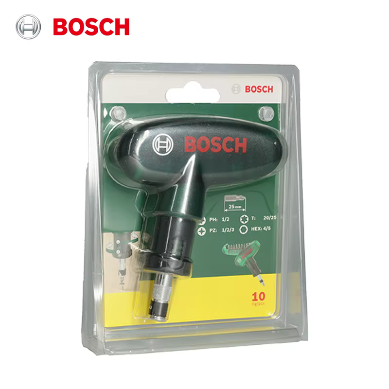 Bosch – Kit de forets électriques, tournevis, porte-outil de Ski, Installation, réglage du Snowboard