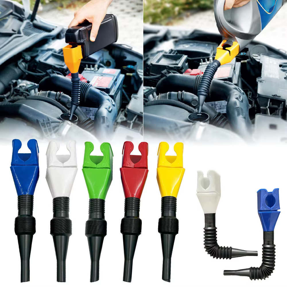 Outil de vidange Flexible Portable, entonnoir à pression multifonction pour moto camion essence remp
