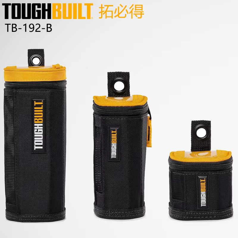 TOUGHBUILT TB-192-B Tour Softboxes 3 Pack Accessoires pour outils à vis Sac de rangement haute duret