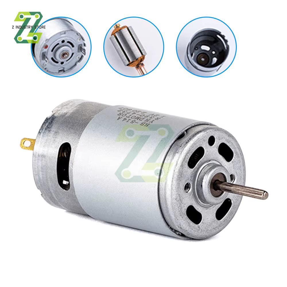 Moteurs DC 220V, moteur à engrenages électriques à couple élevé 12000 tr/min