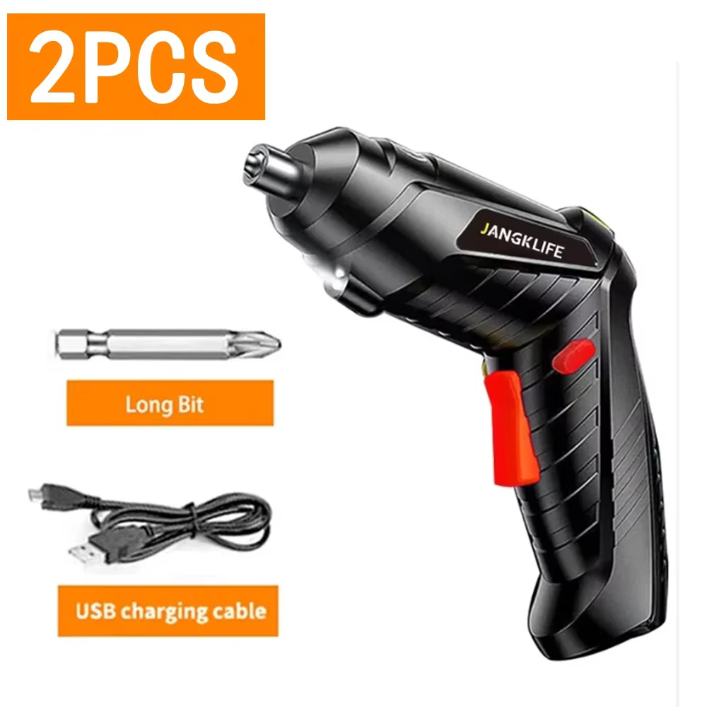 JANGKLIFE tournevis électrique batterie tournevis sans fil Rechargeable puissant Impact tournevis sa
