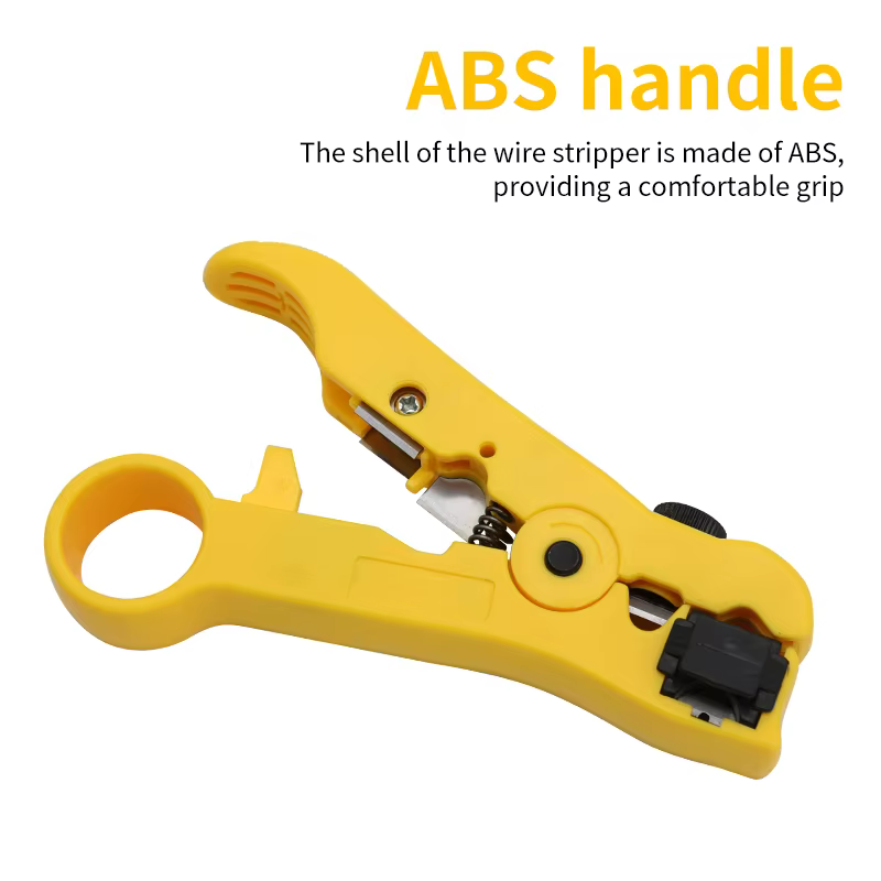 Pince à dénuder automatique, dénudeur de fil de câble Coaxial universel, outils de sertissage avec c