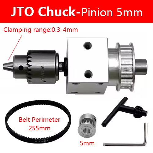 Perceuse électrique JTO/B10/B12, assemblage de broche sans puissance, bricolage, meulage, petit tour