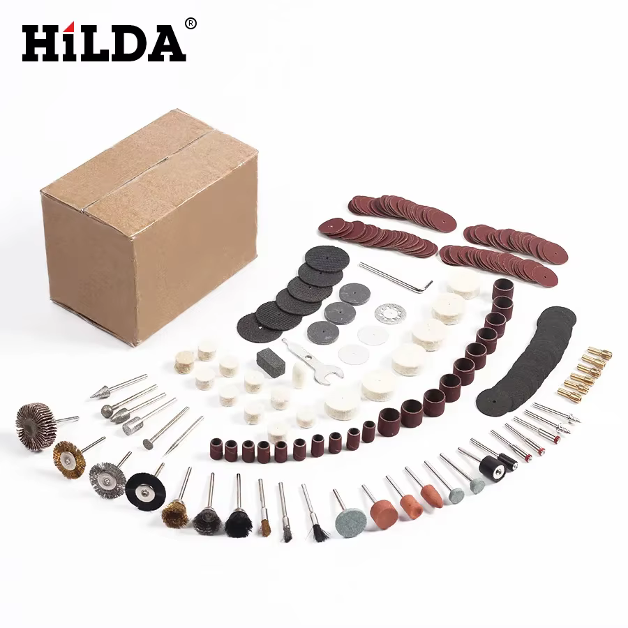 HILDA accessoires d'outils rotatifs pour une coupe facile, le meulage, le ponçage, la sculpture et l
