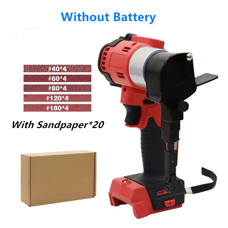 Ponceuse à bande électrique sans balais pour batterie Milwaukee 18V, mini-meuleuse d'angle 180 ° O