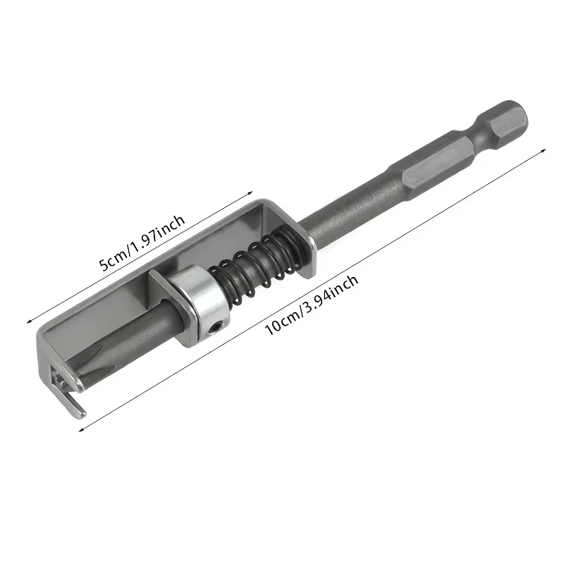Support de vis pour perceuse, clip de fixation anti-perte pour tournevis, accessoires d'outils manue