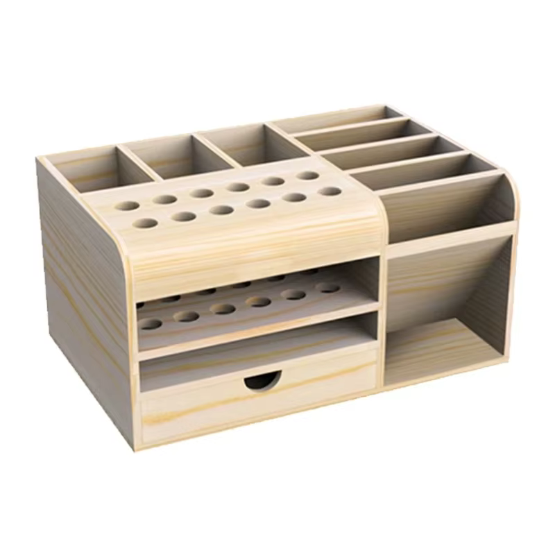 Toolguide – boîte de rangement en bois, tournevis, support de pincettes, réparation de téléphone por