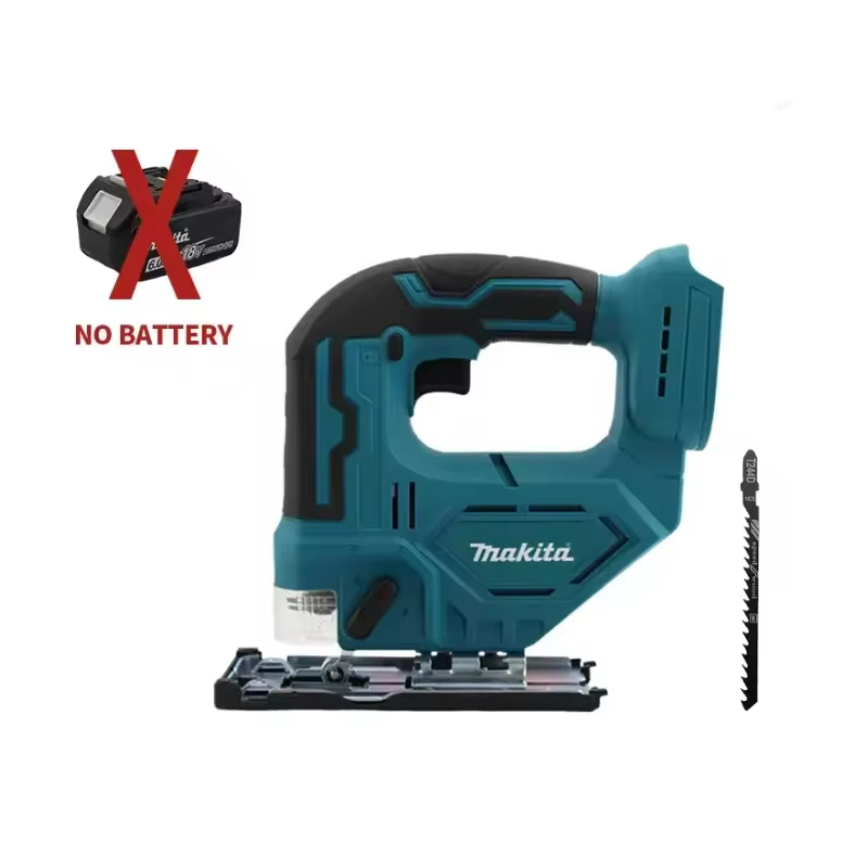 Scie sauteuse sans fil Makita DJV182Z 340W, portable, sans balais, avec poignée ergonomique et lame