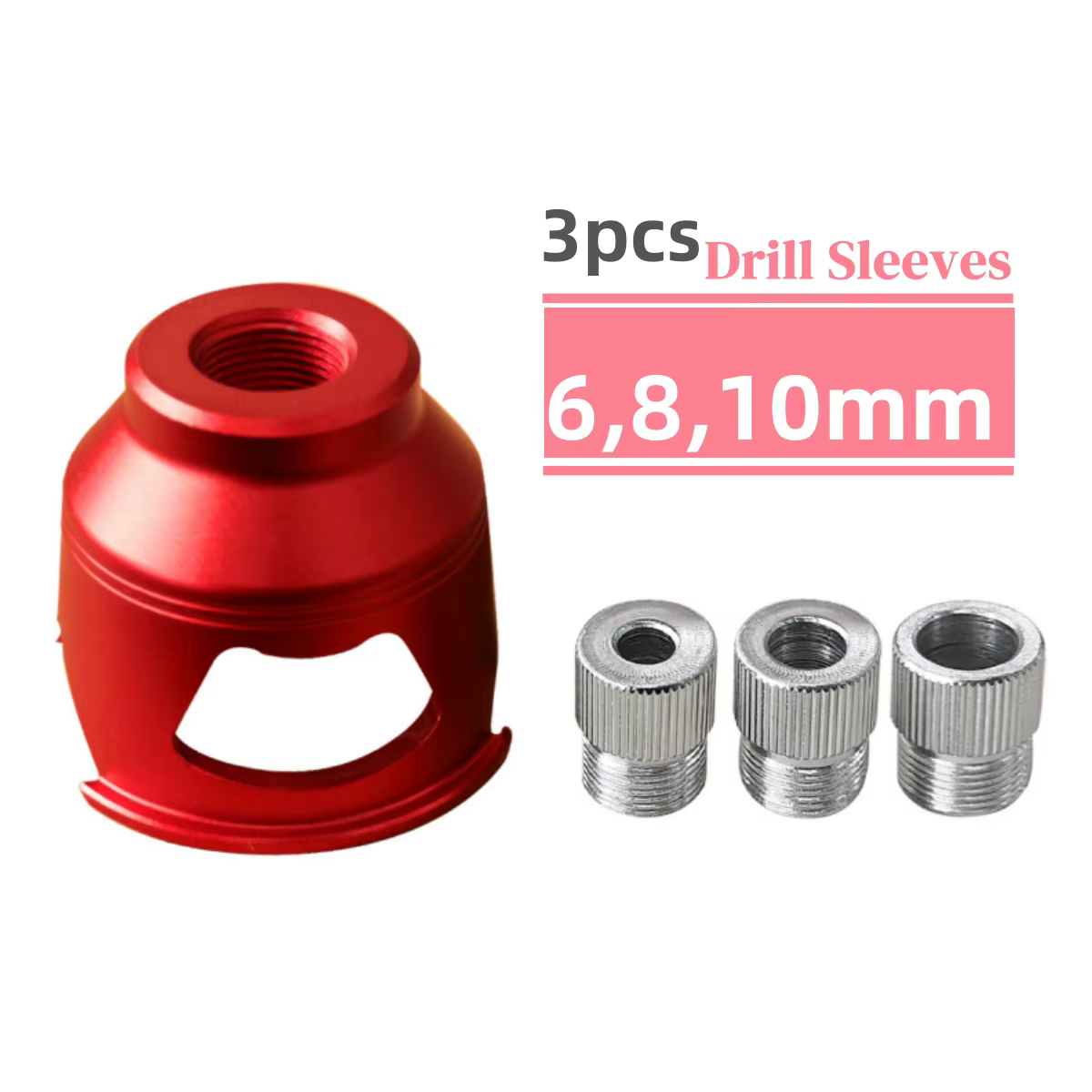 Guide de perçage Vertical, Kit de gabarits de chevilles 2-10mm/6,8,10mm, positionnement de la perceu