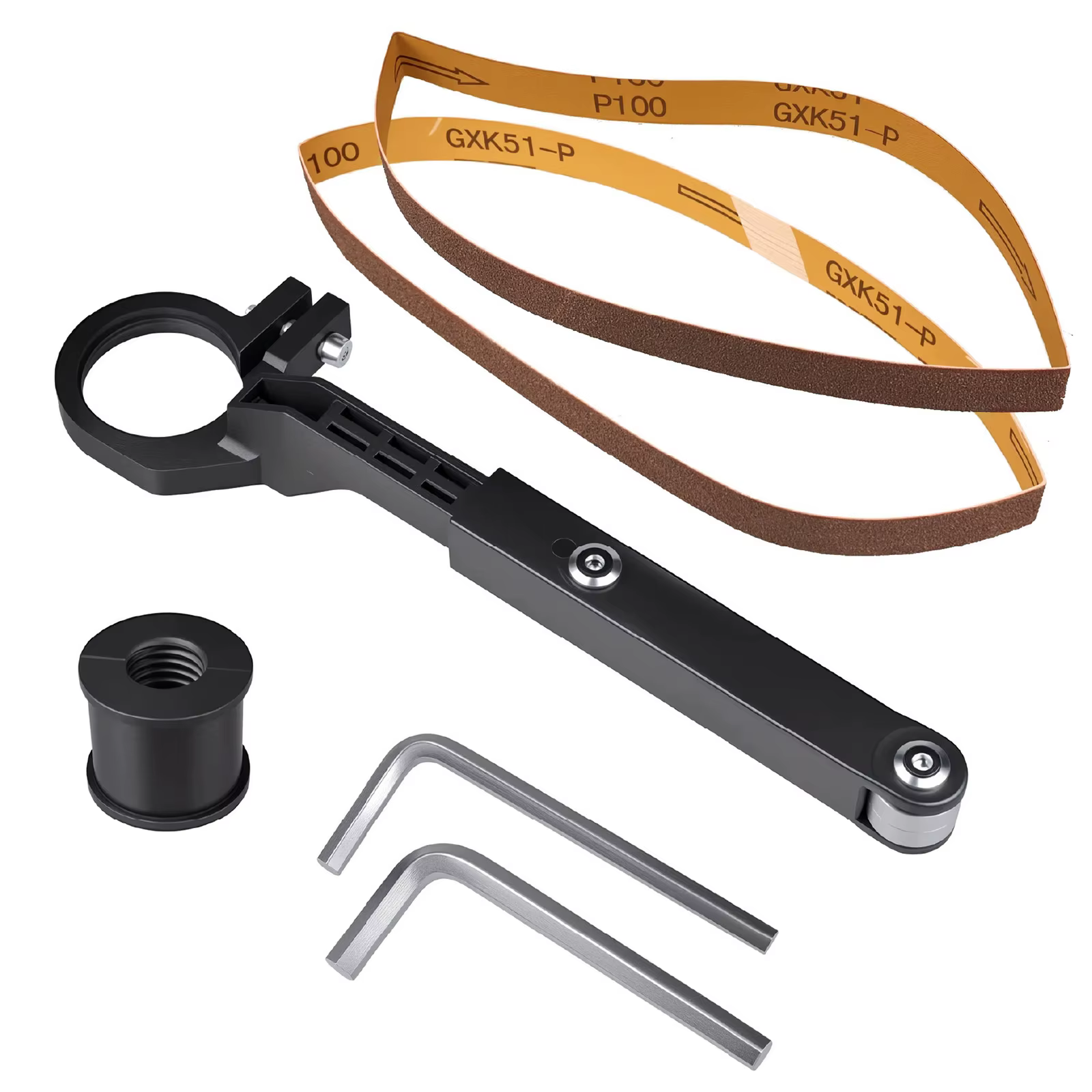 Kit de conversion de meuleuse d'angle en ponceuse à bande pour bricolage domestique, compatible avec