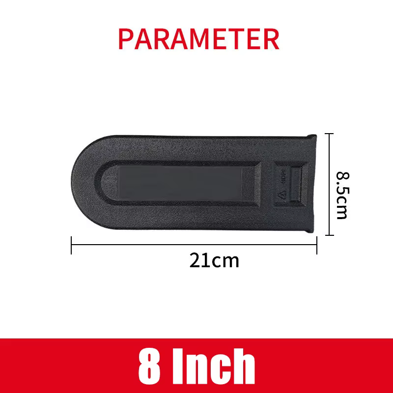 Accessoires de scie à chaîne électrique de 8 à 20 pouces, protection de fourreau, support de plaque