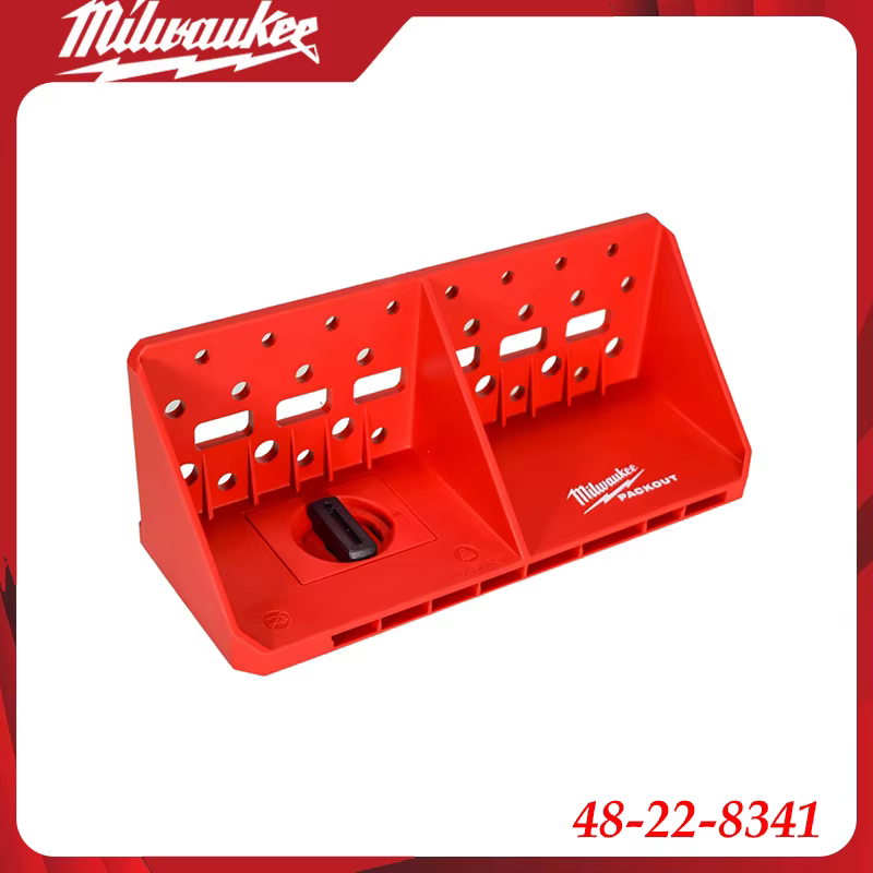 Support de tournevis Milwaukee 48-22-8341 PACKOUT, organisateur d'outils robuste pour ateliers et tr
