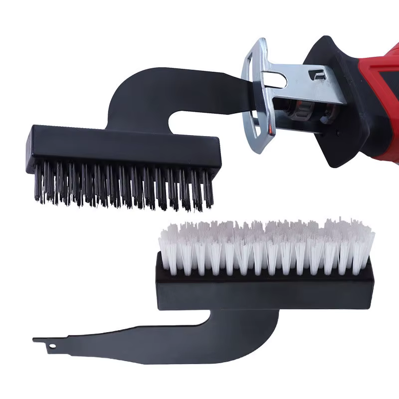 Brosse métallique universelle pour scie alternative, élimination de la rouille, polissage, éliminati