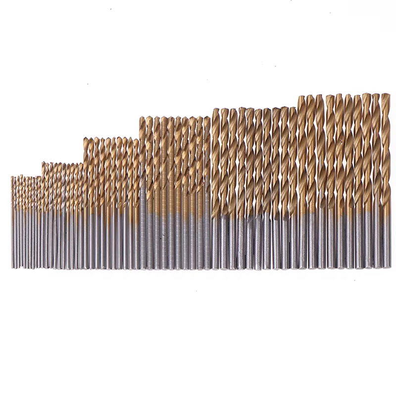 Jeu de forets 60/120 pièces - Convient pour le métal et le bois, acier à haute teneur en carbone de