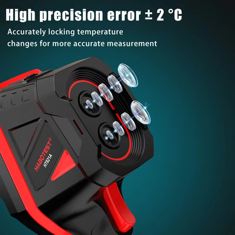 Caméra thermique rechargeable HABOTEST HT821A -20 ℃ ~550 ℃   Imagerie thermique portative étanche, a