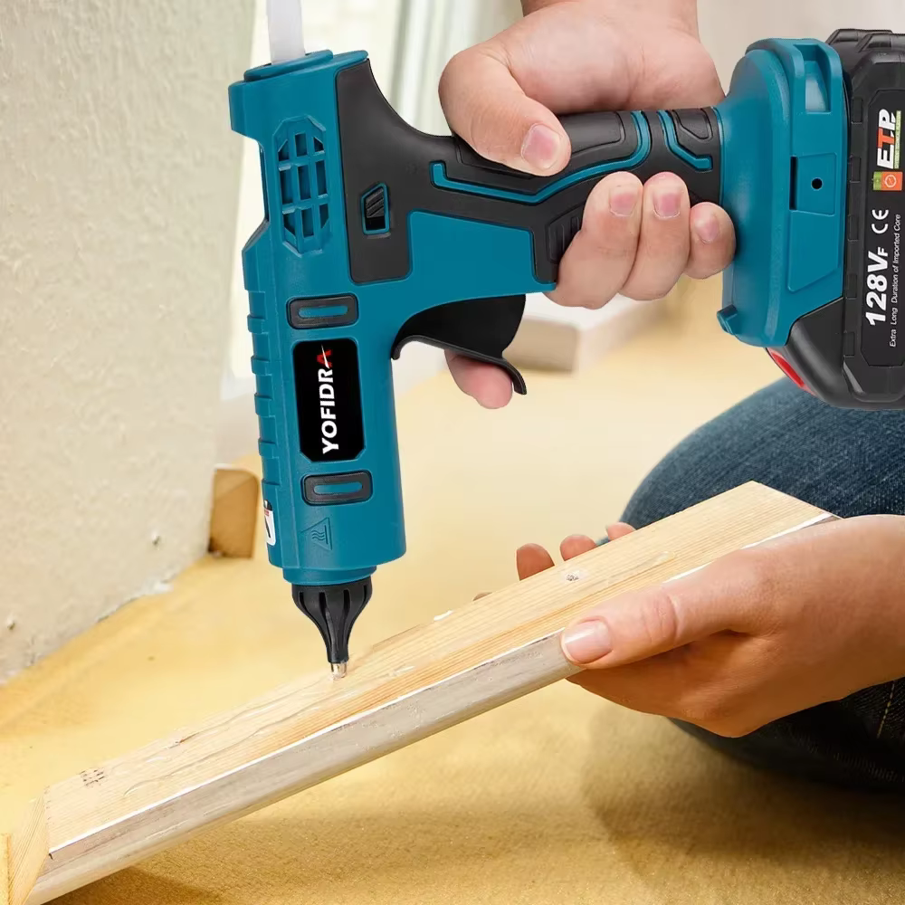 Yofidra 100W 260 ° Pistolet à colle chaude haute température pour bricolage outil de réparation de