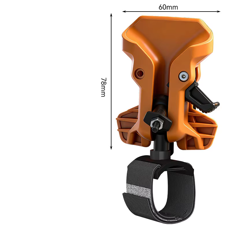 Support de perceuse auto-serrant portable avec clip ceinture à dégagement rapide, organisateur d'out