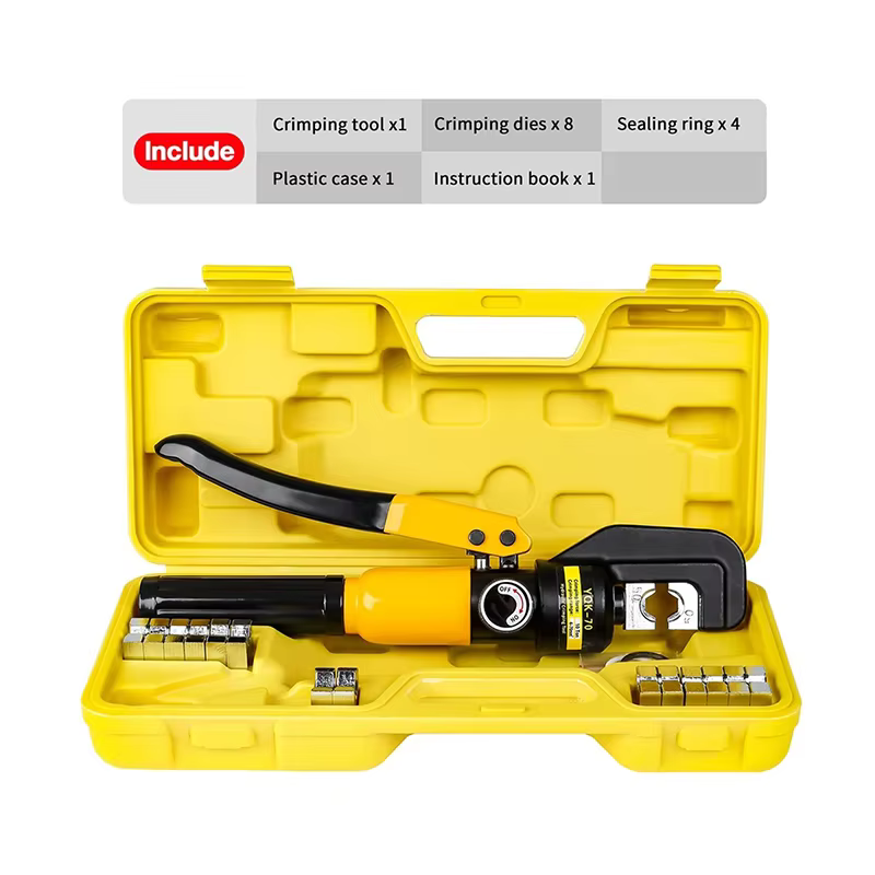 Pince à sertir hydraulique 4-70 mm2 YQK-70 pression 8T outils hydrauliques domestiques pince hydraul