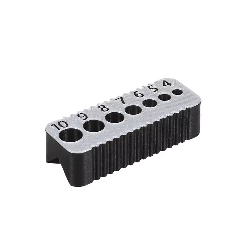 Guide de perçage pour trous de 4/5/6/7/8/9/10 mm, outil multifonctionnel de précision pour le bricol