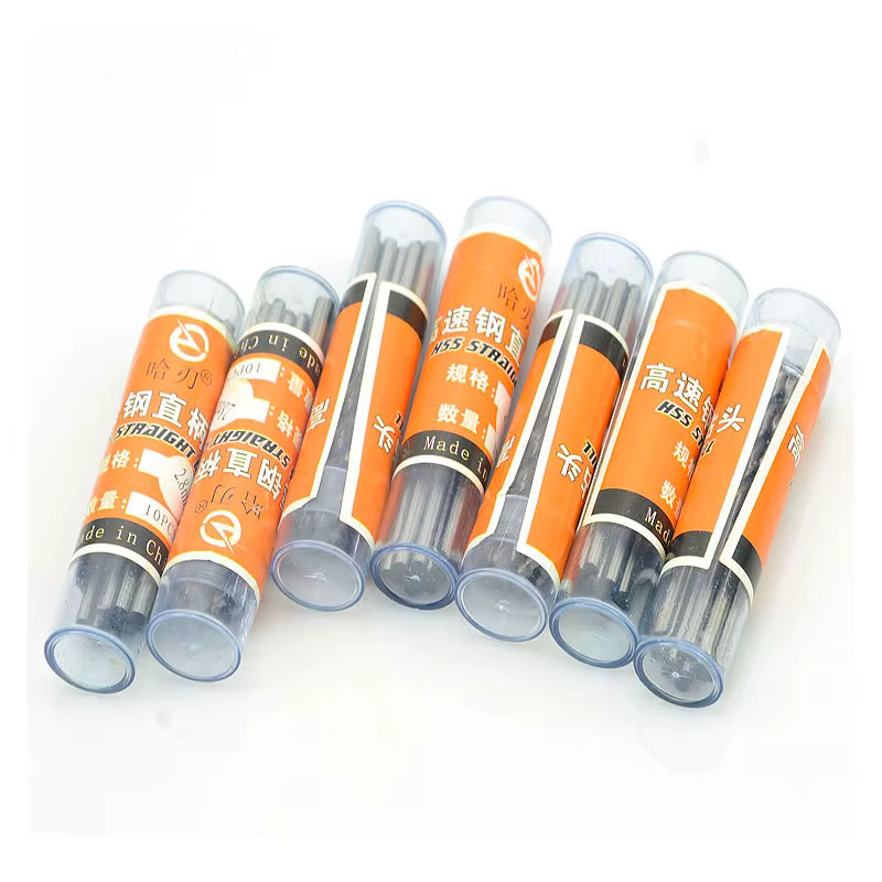 10 pièces 0.5-3.2mm forets hélicoïdaux HSS jeu de forets en acier rapide Micro tige droite outils à 