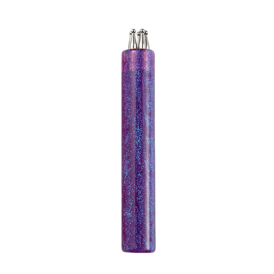 Outil de pointillage pour nail art DIY, 5 points, pointe de 1,8 mm, design floral, applicateur de st