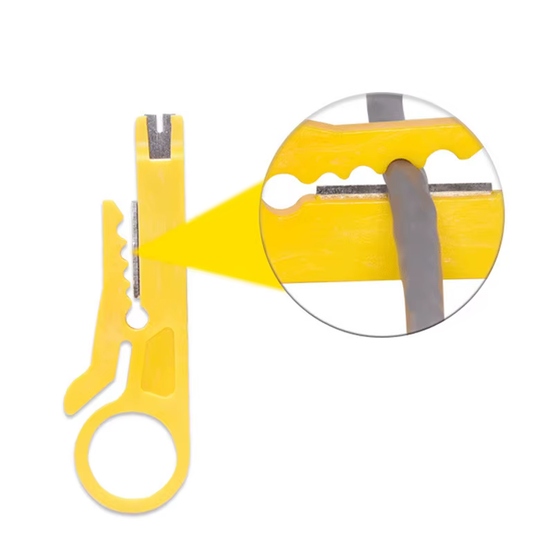 Mini coupe-fil de ligne Portable, outil de nettoyage de câbles à rouleau, outil multifonction de poc