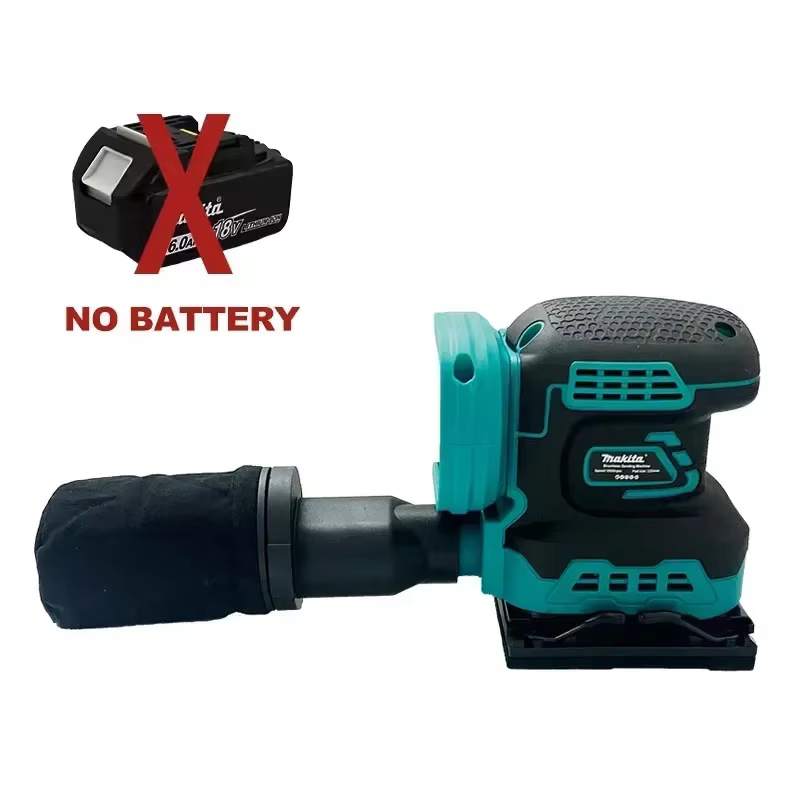 Makita – ponceuse électrique orbitale aléatoire, disque sans fil, polisseuse sans balais, ponceuse à