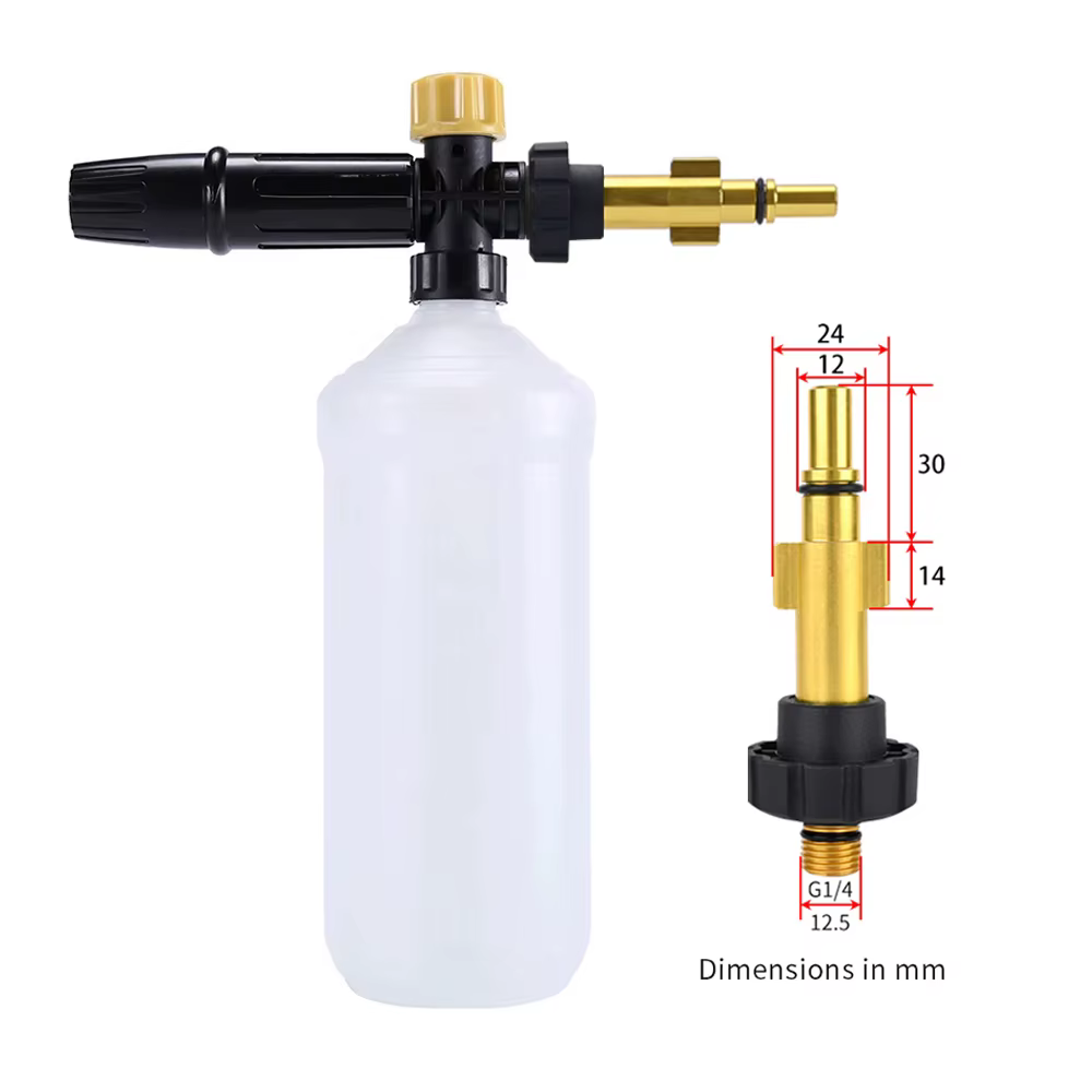 Lance à mousse de neige pour nettoyeur haute pression Bosch AQT Aquatak, pistolet à mousse haute pre