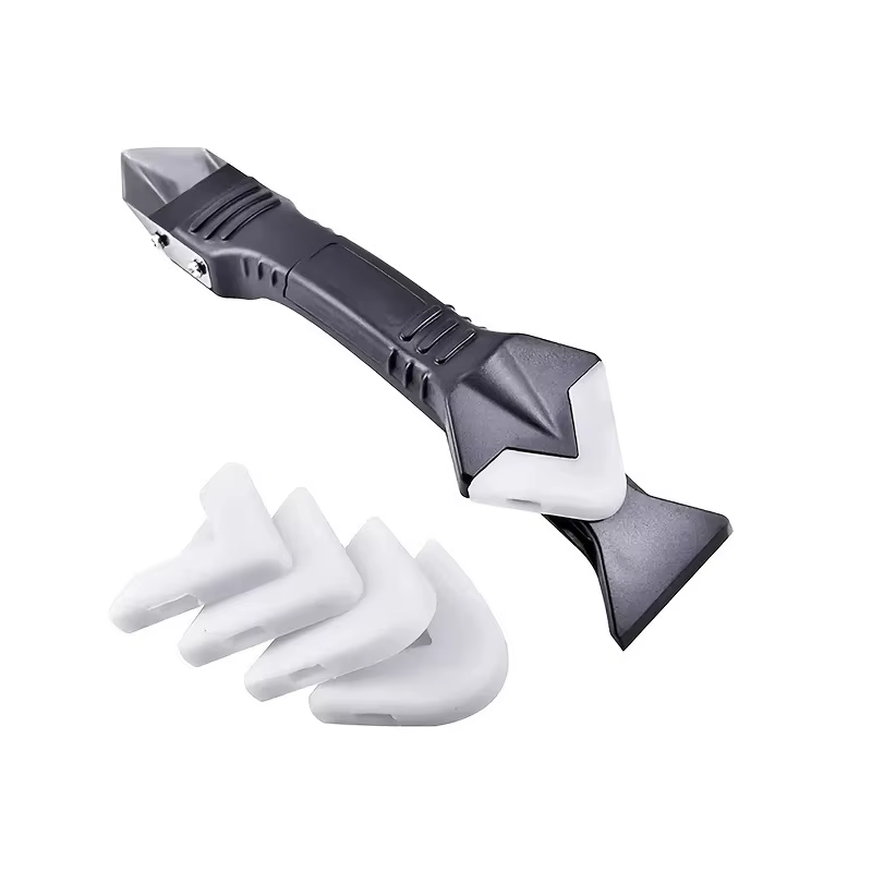 Dissolvant de Silicone 5 en 1, scellant, grattoir lisse, finition de calfeutrage, Kit de coulis, out