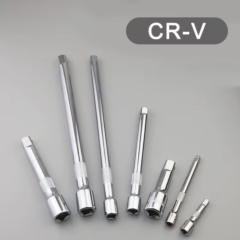 Clé à cliquet à douille 1/4 "3/8" 1/2 ", barre d'extension 50/75/100/125/150/250mm, barre longue, ma