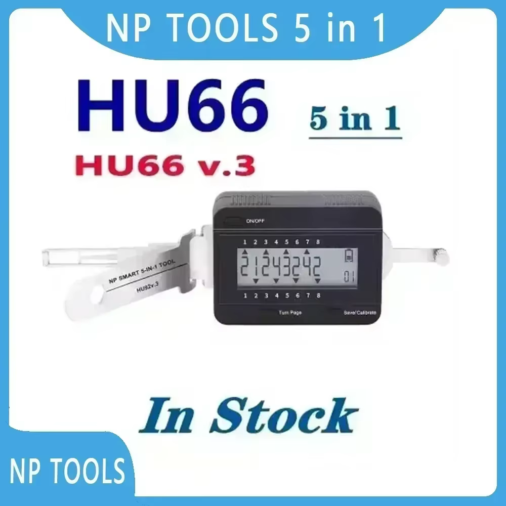 NP Tools Smart 5 en 1 HU66 V.3 HU66V.3 outil clé pour Audi VW outil magique automatique serrurier Tu
