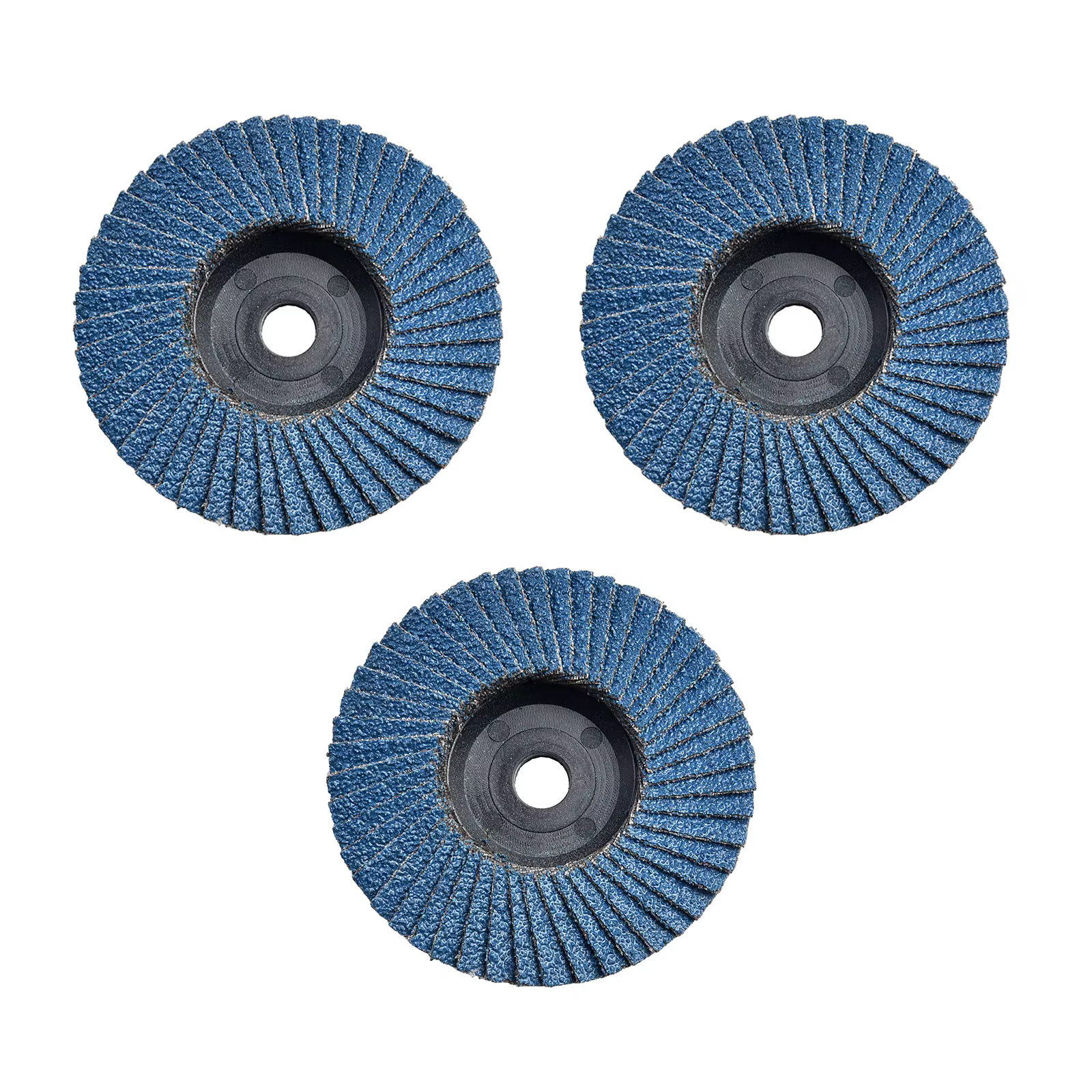 3 pièces 3 pouces disques à lamelles plates 75mm meules coupe du bois pour meuleuse d'angle disques