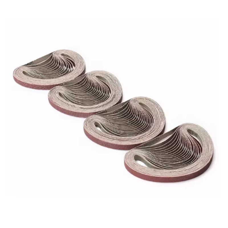 520*20mm grain40-grain 400 bandes abrasives ponceuse outil pour meuleuse à bande