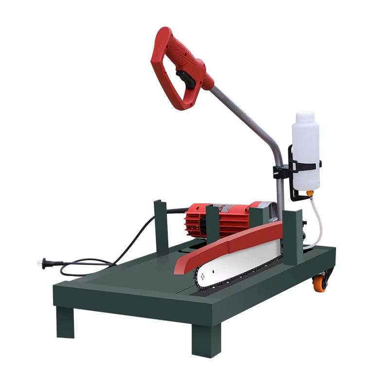Scie à bois de chauffage électrique domestique 220V, Machine de découpe de bois haute puissance, sép