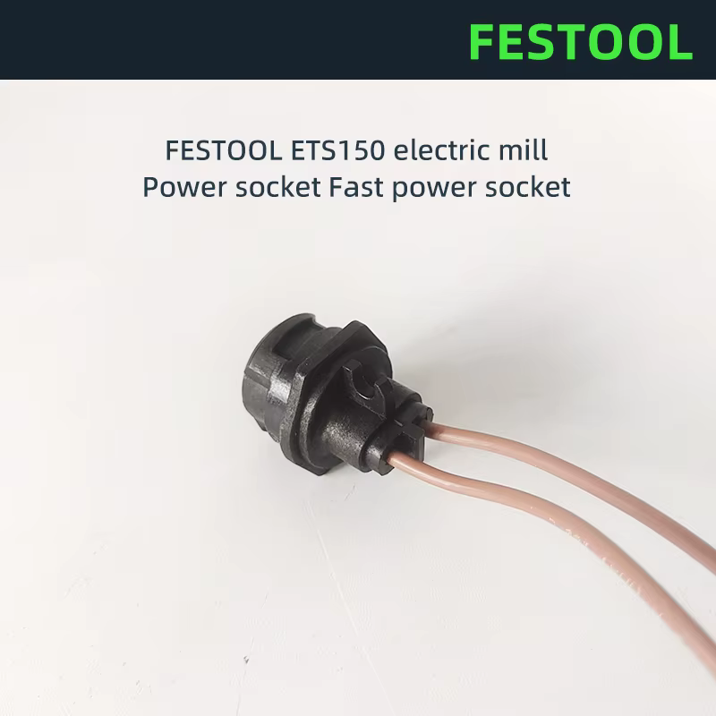 FESTOadvocate ETS150-Prise de Courant Rapide avec Brosse en Carbone, Accessoire avec Adaptateur