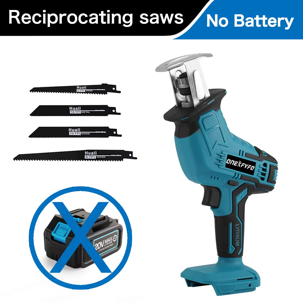 Makita – scie alternative électrique sans fil, outil de coupe du métal et du bois à vitesse Variable