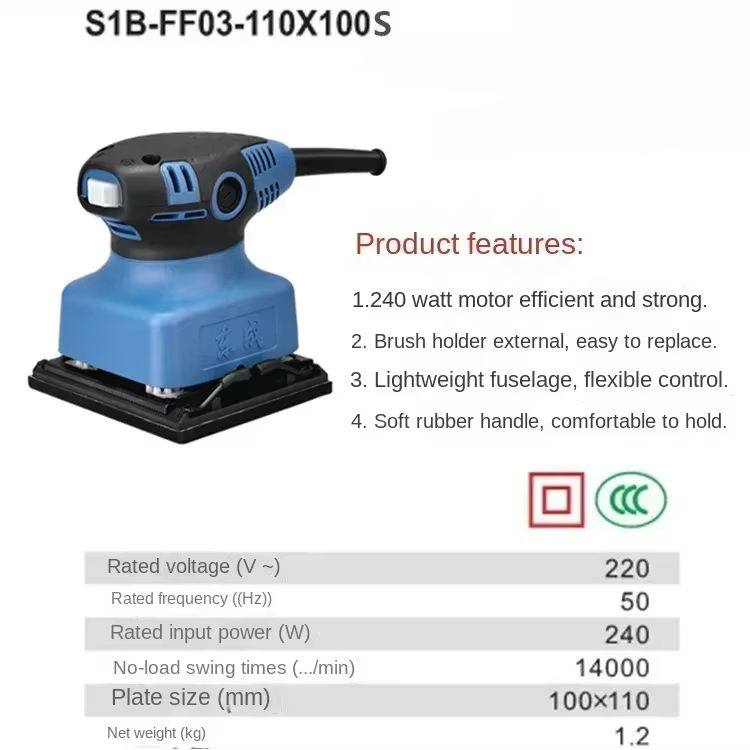 Ensemble d'outils électriques professionnels pour le travail du bois, 220V, avec routeur, ponceuse e