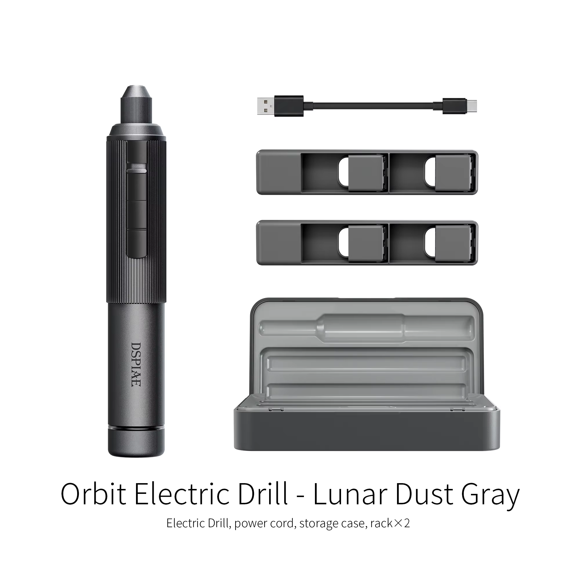 Nouvelle perceuse électrique orbitale / tournevis DSPIAE ES-A PRO AT-ED01 pour le perçage du plastiq