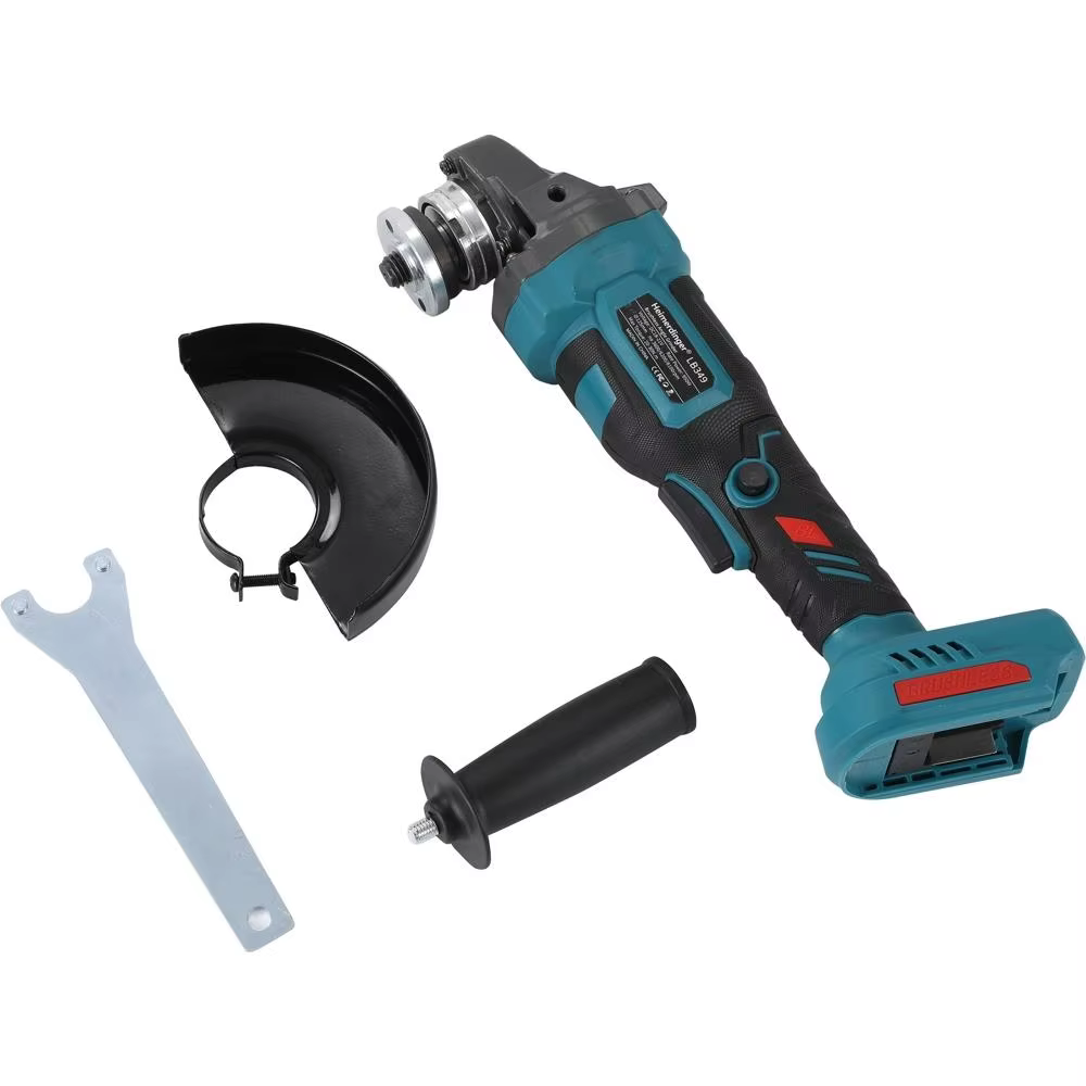 Meuleuse d'angle sans fil Heimerdinger 18V, sans balais, trois vitesses, 1000W, pour la coupe, le po