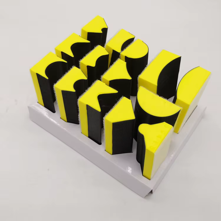 Ponceuse pneumatique à ligne droite Ahuhardware avec rainure pour ligne d'air et rail d'angle pour m