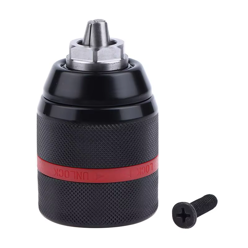 Nouveau mandrin de forage en métal autobloquant sans clé-13mm 1/2-20UNF mandrin de verrouillage à cl