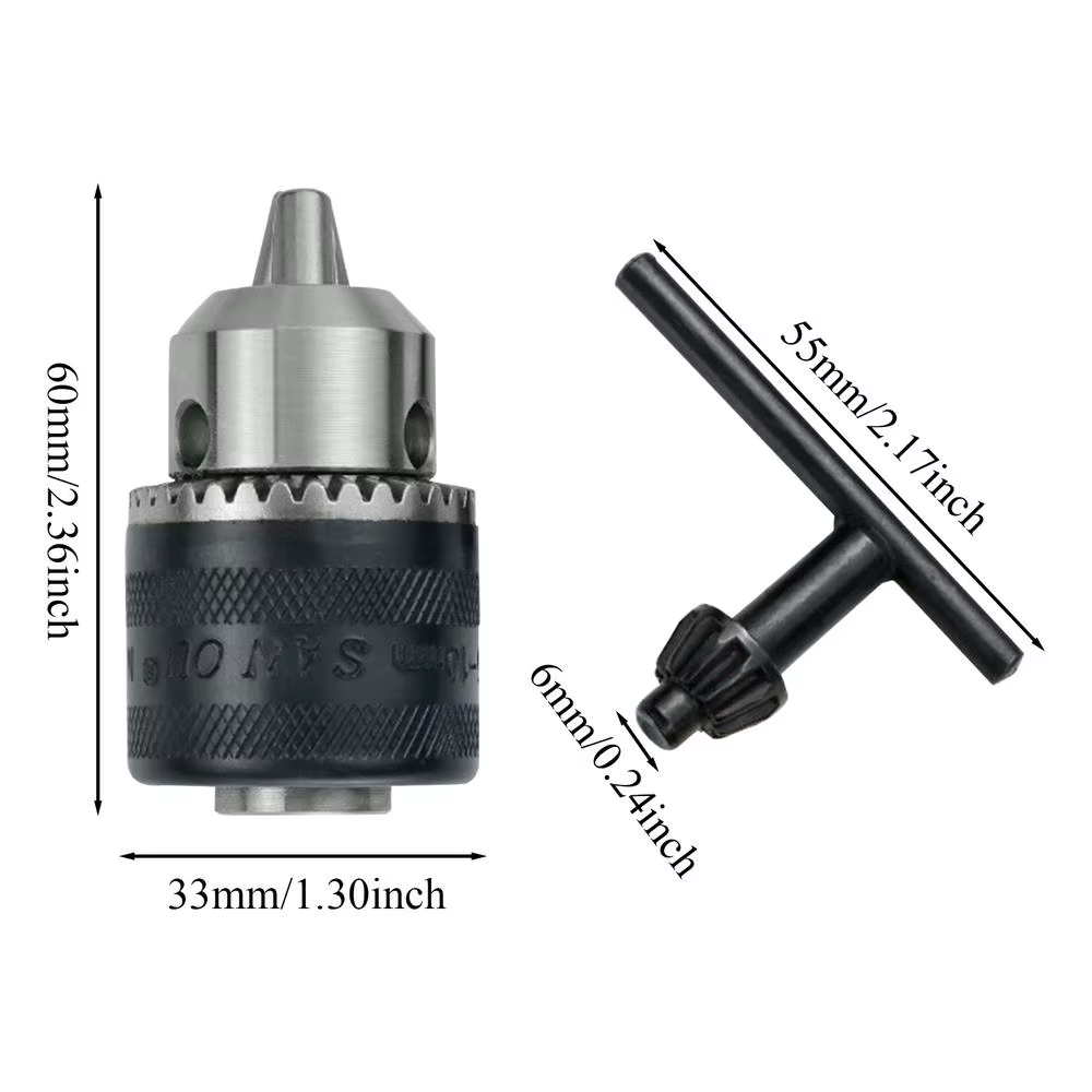 Adaptateur de mandrin pour meuleuse d'angle et perceuse électrique avec queue à changement rapide, c