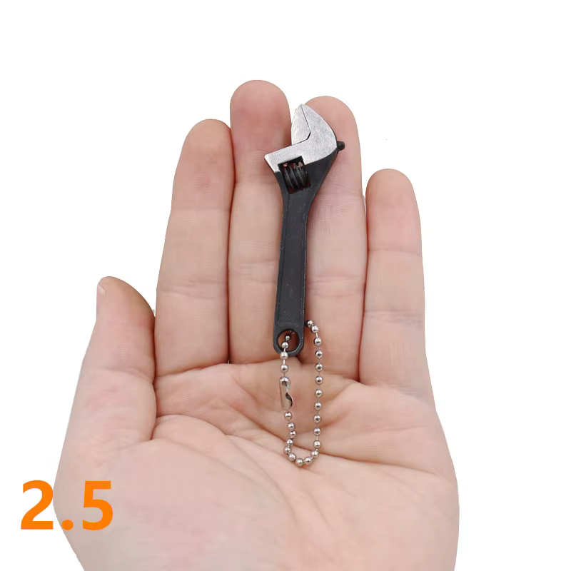 Mini clé réglable de 2.5/4 pouces, petite clé à extrémité ouverte, jeu de clés réglables pouvant êtr